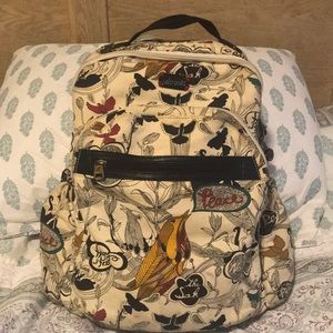 Sakroots Artist Circle Backpack with Optic Peace
